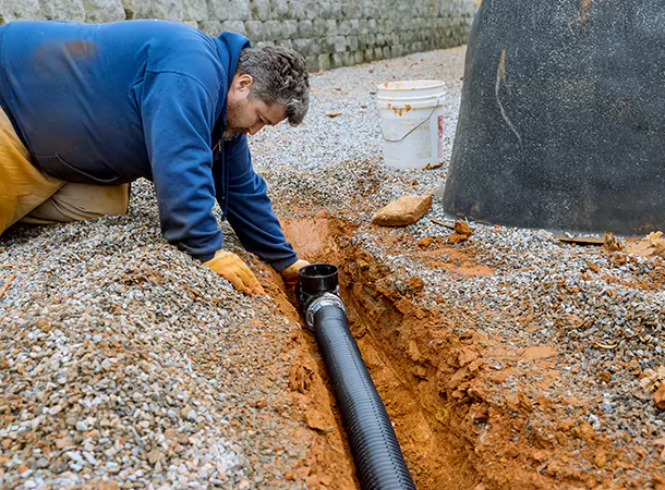 Sewer Pipe Burst Replacement in Georgetown, Ontario