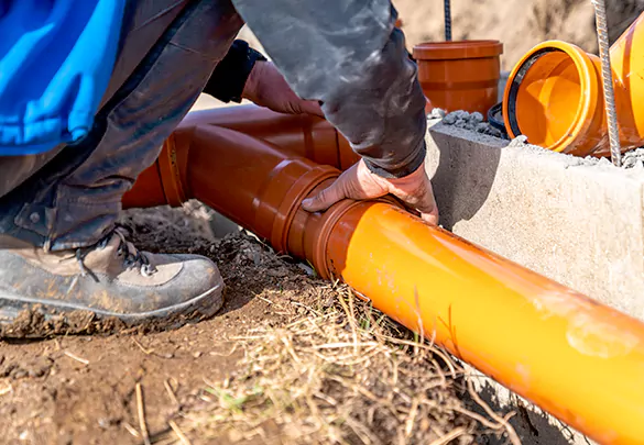 Drain Sewer Line Repair in Georgetown, Ontario